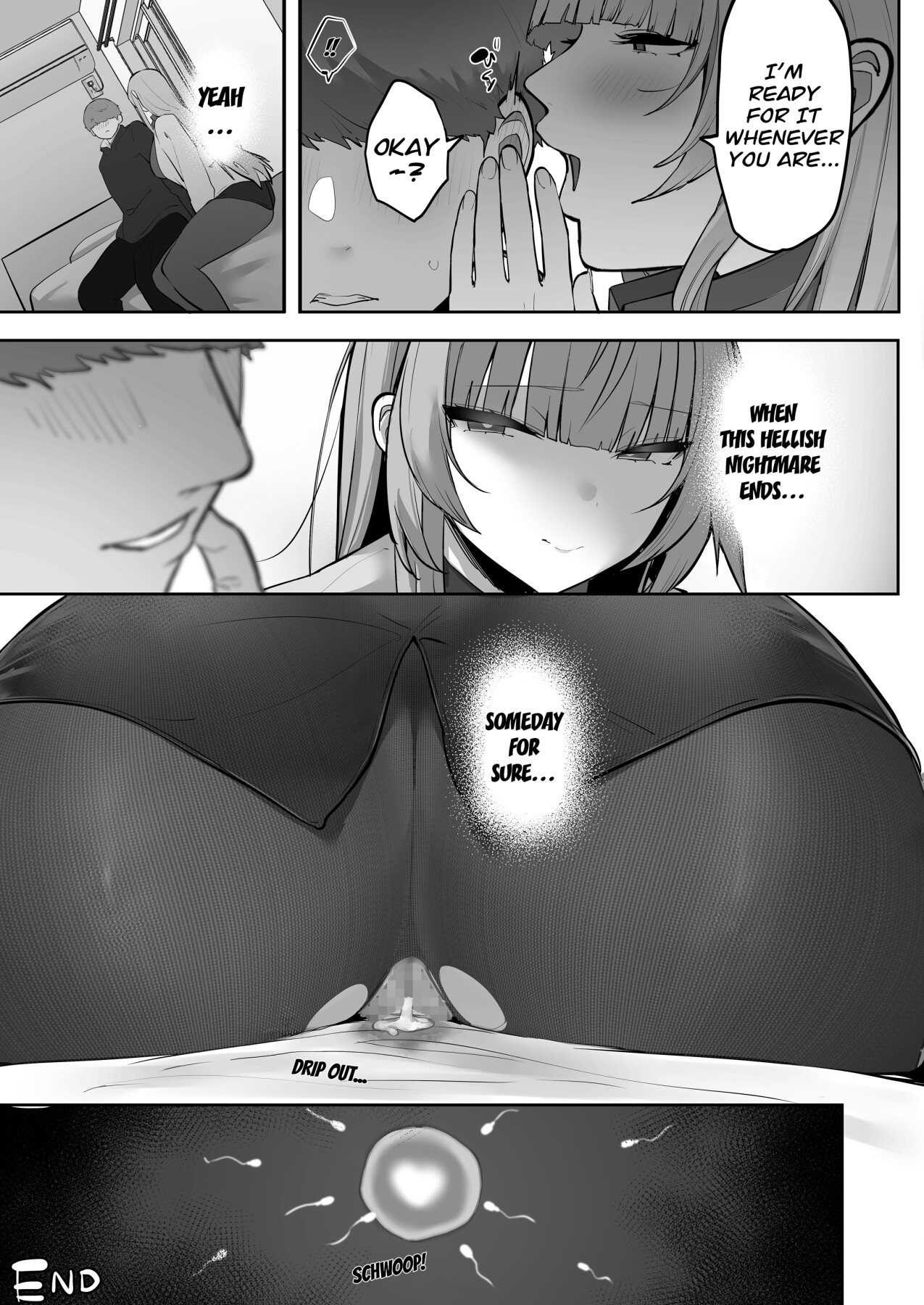 Hentai Manga Comic-Tsubaki falls into depravity after being cuckolded by her brother-in-law-Read-64